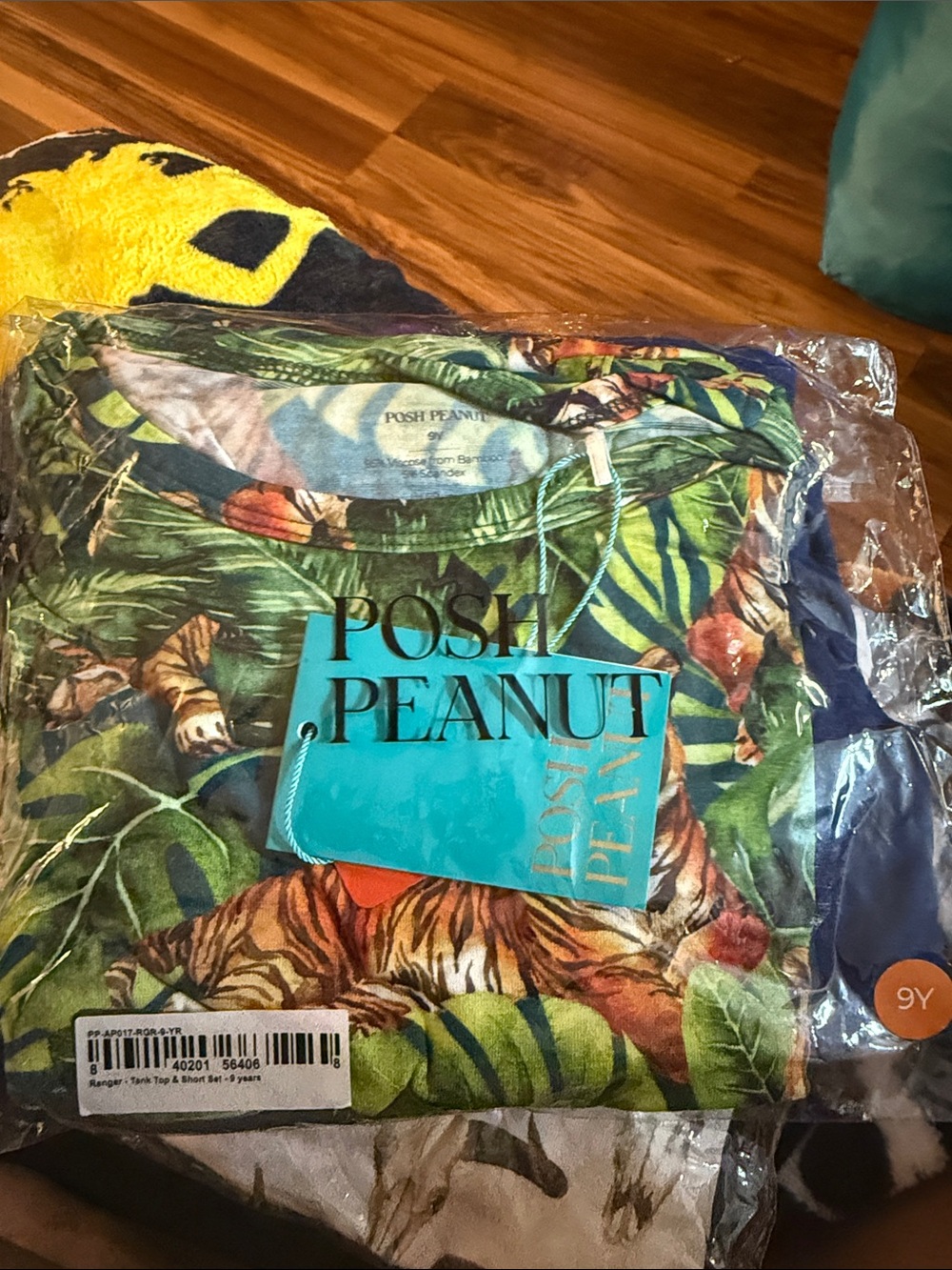 Posh Peanut Jungle Tiger short set